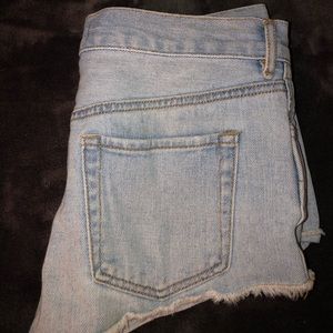 High rise shorts